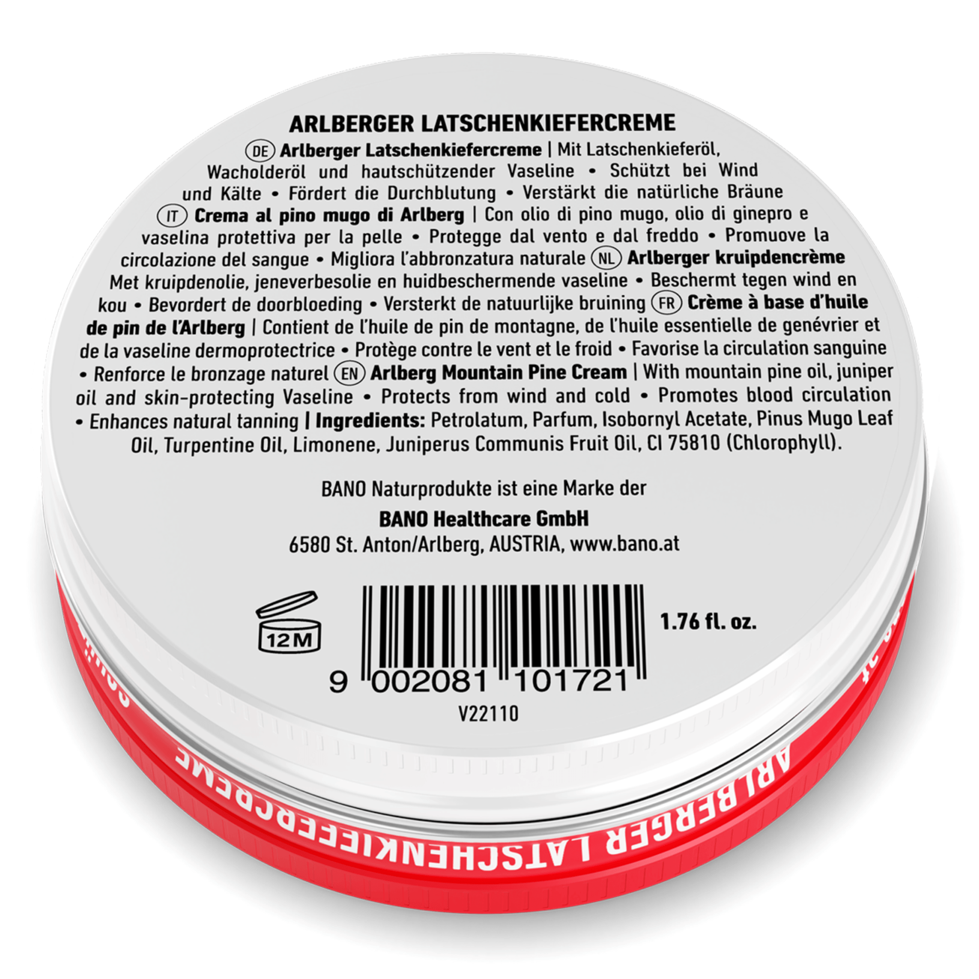 Arlberger Mountain Pine Cream